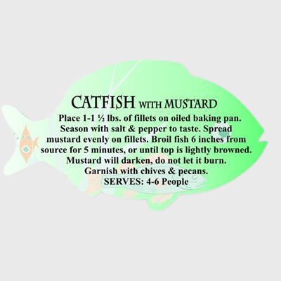 Seafood Label Catfish - 250/Roll