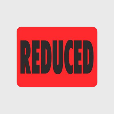 Coupon And Discount Label Reduced - 1,000/Roll