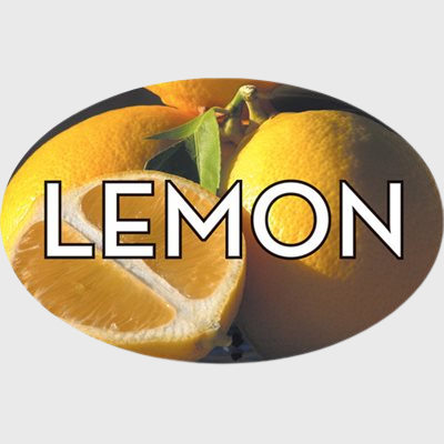 Standard Flavor Label Lemon - 500/Roll