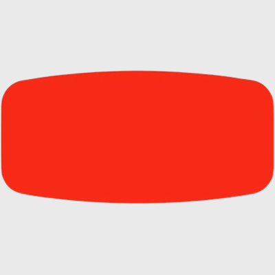 Color Label Blank Red - 1,000/Roll