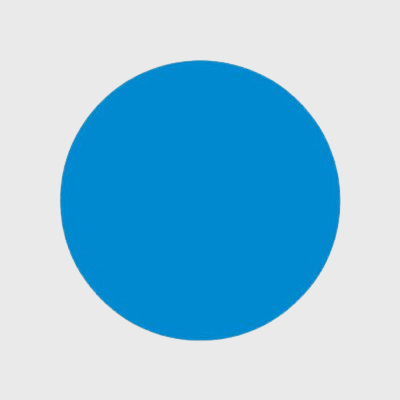 All Temperature Label Blue Blank - 1,000/Roll