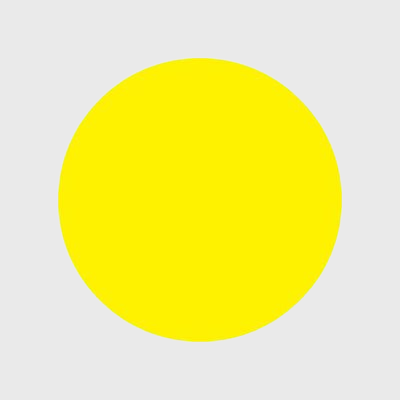 All Temperature Label Yellow Blank - 1,000/Roll