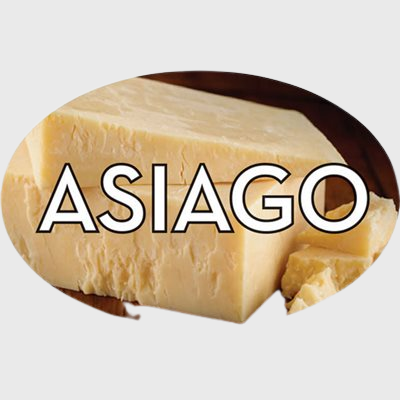 Standard Flavor Label Asiago - 500/Roll