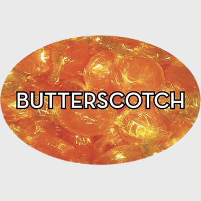 Standard Flavor Label Butterscotch - 500/Roll