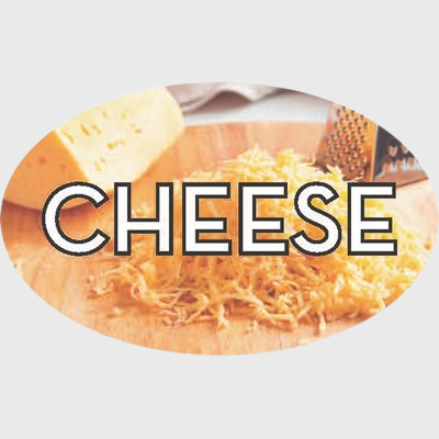 Standard Flavor Label Cheese - 500/Roll