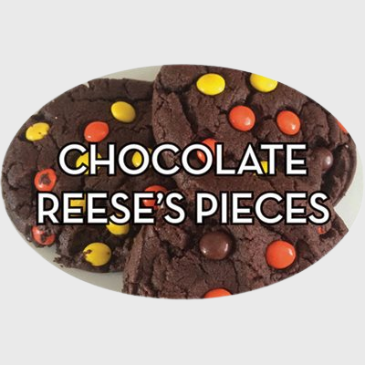 Standard Flavor Label Chocolate Reese's Pieces - 500/Roll