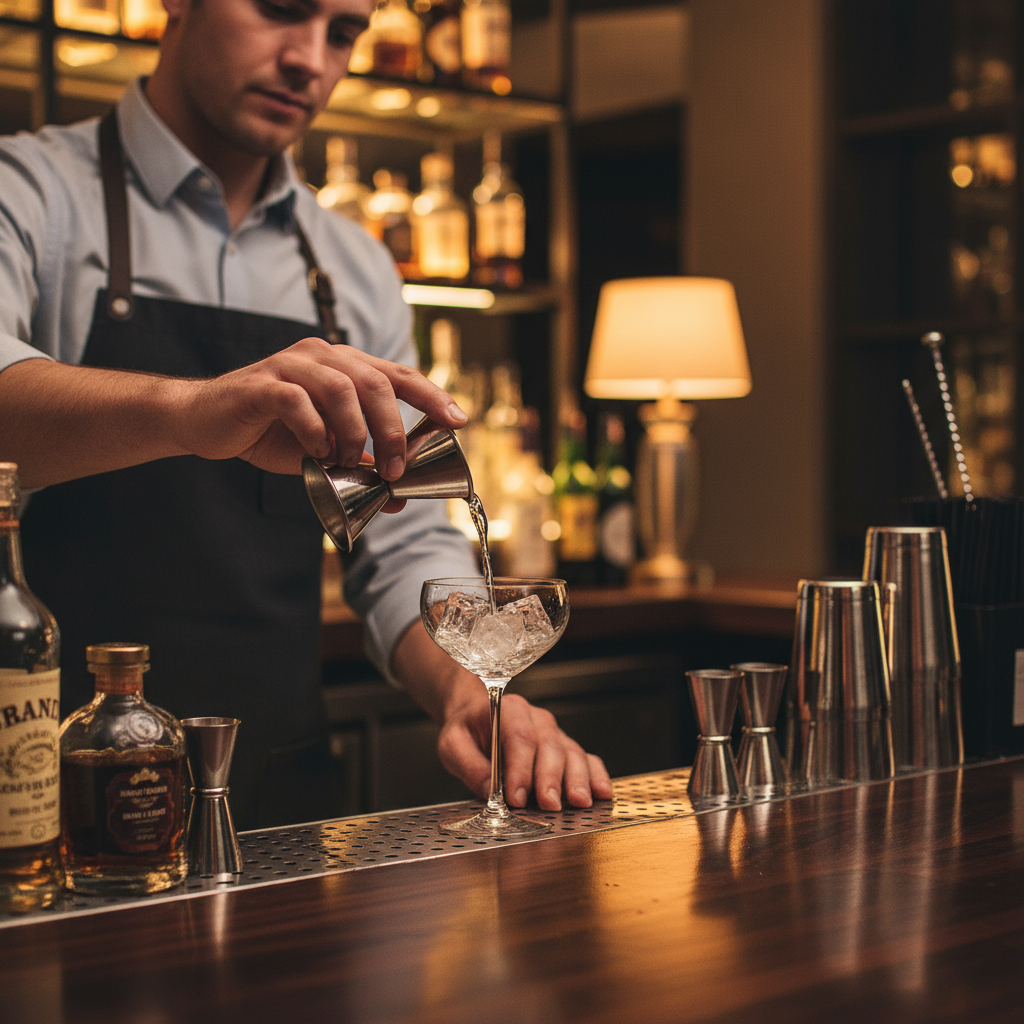 superior-equipment-supply - Winco - Stainless Steel Jigger 3/4 oz x 1-1/4 oz