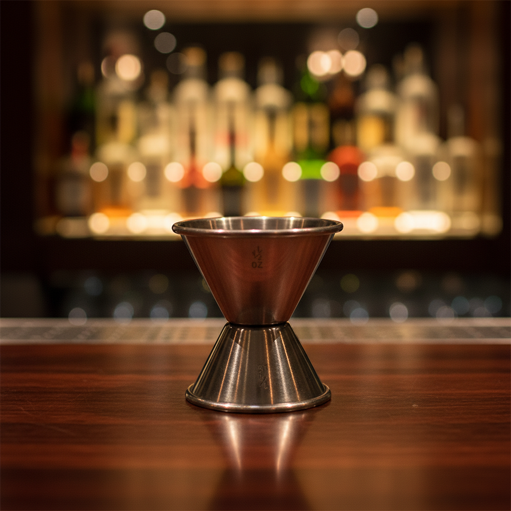 superior-equipment-supply - Winco - Stainless Steel Jigger 3/4 oz x 1-1/2 oz