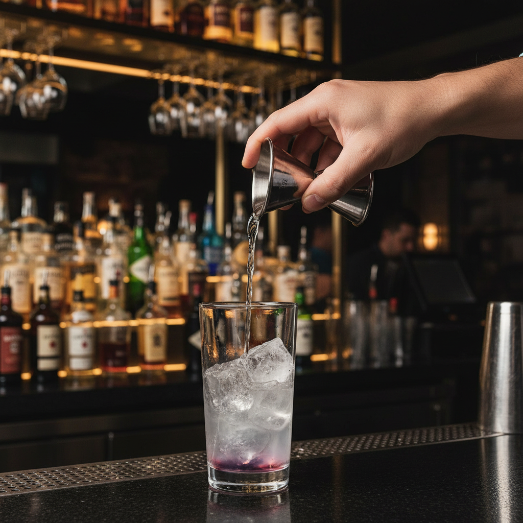 superior-equipment-supply - Winco - Stainless Steel Jigger 1 oz x 1-1/2 oz