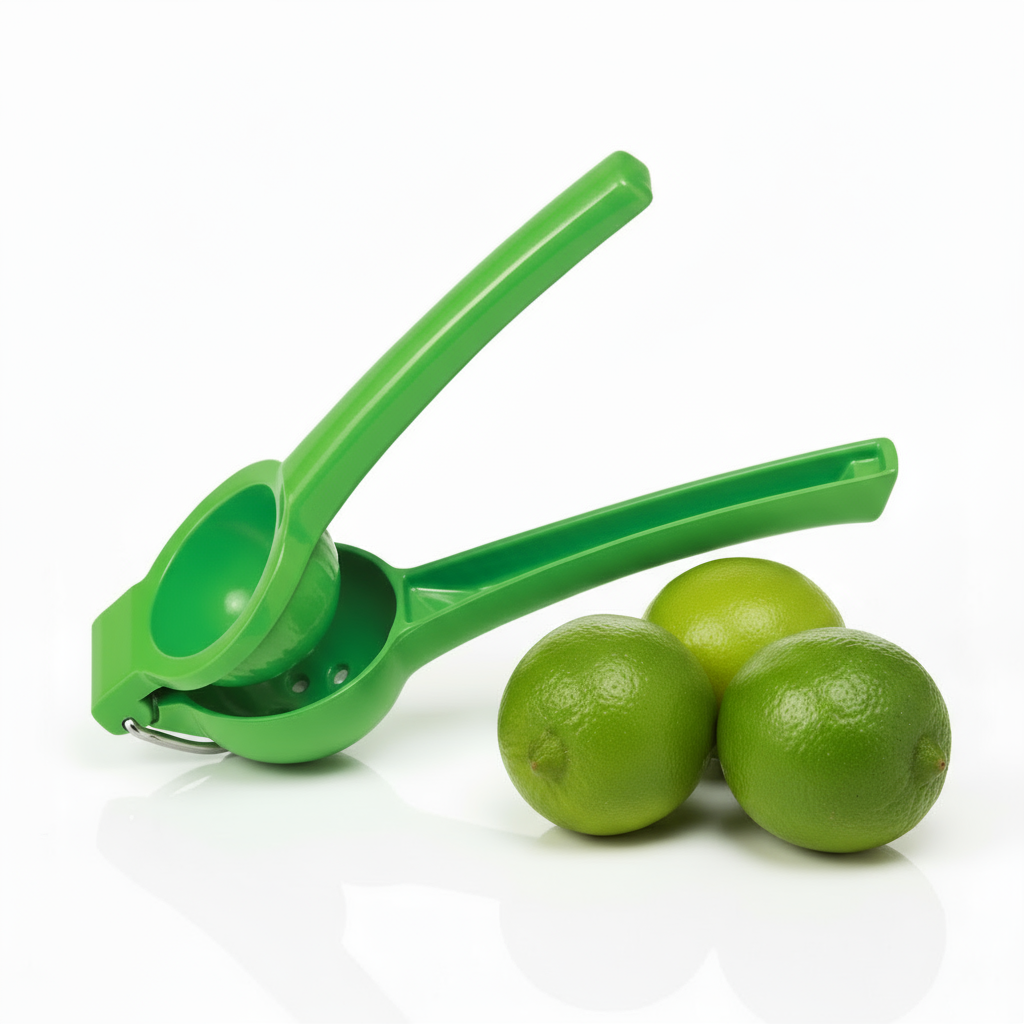 superior-equipment-supply - Winco - Aluminum Lemon Squeezer Enamel Coated Green 8", 2-1/2" Dia.