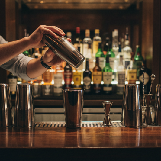 Mercer Barfly Stainless Steel Shaker w/ Capped Bottom 28 oz. M37008