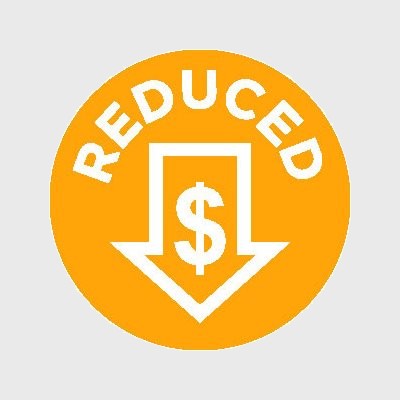 Coupon And Discount Label Reduced Icon - 1,000/Roll