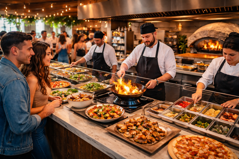 Interactive Chef Stations: Turning Your Dinner into Entertainment