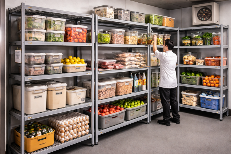 Test Kitchen Highlight: Building Smarter Storage with Cambro Shelving