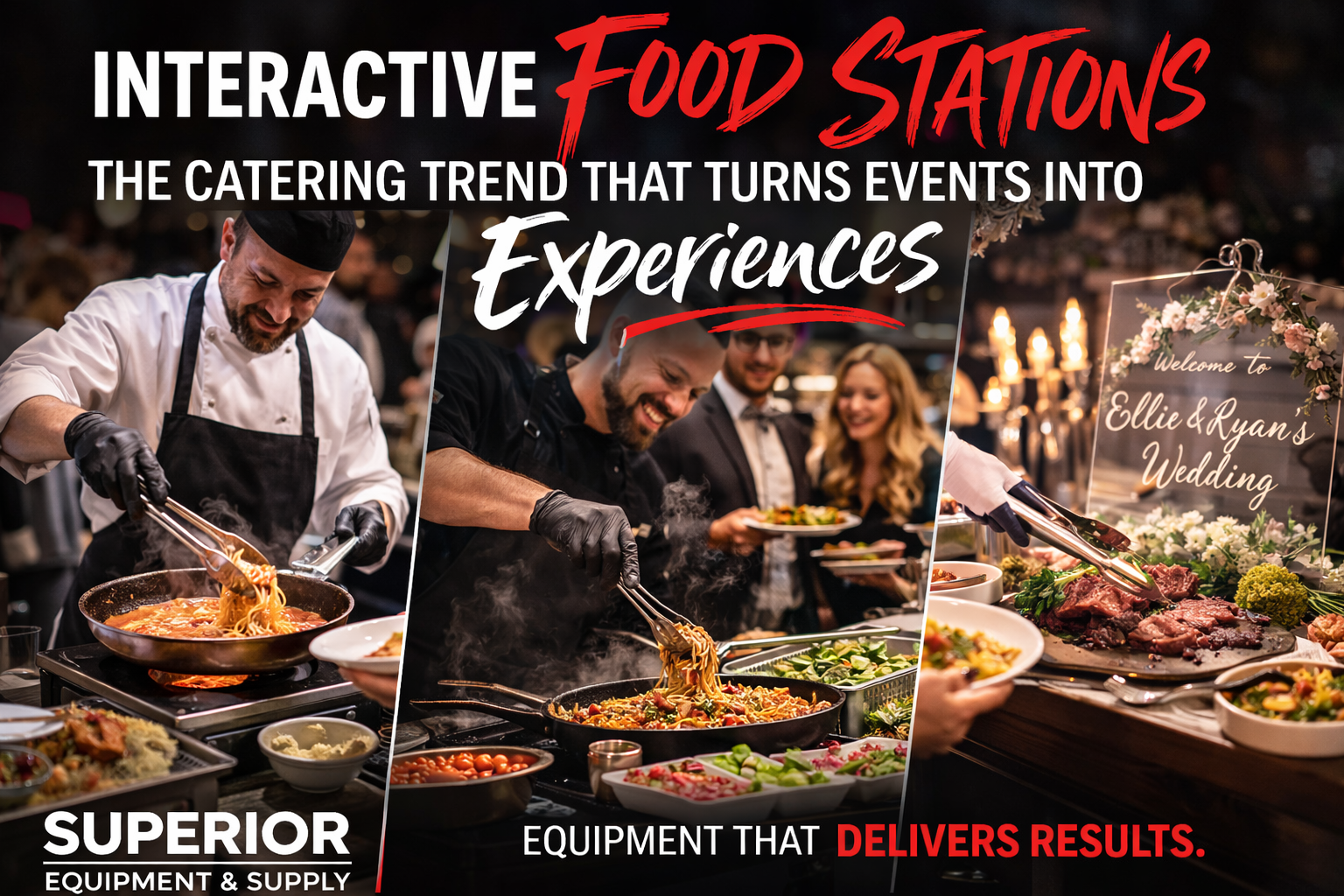 Interactive Food Stations: The Catering Trend That Turns Events Into E ...