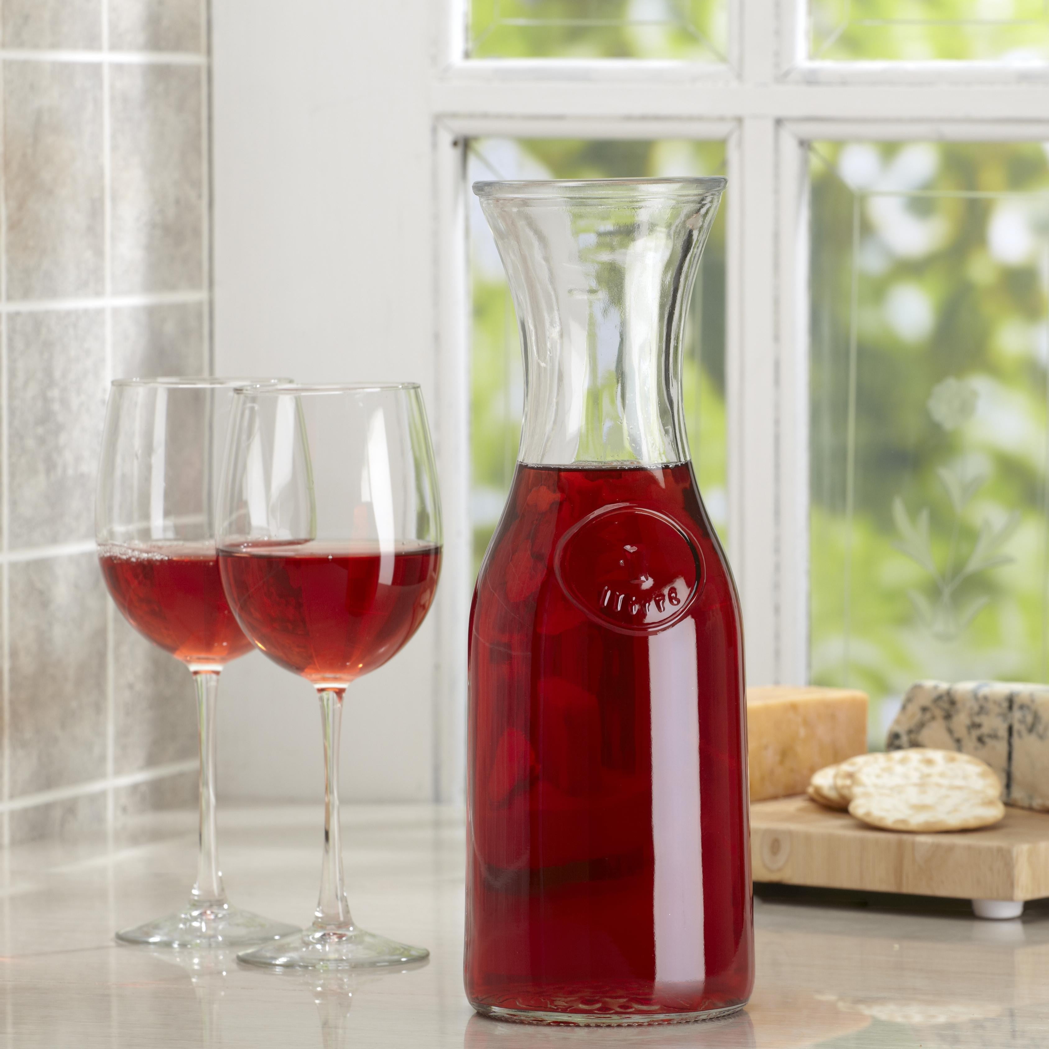 Decanter with Flip Top Lid, Polycarbonate