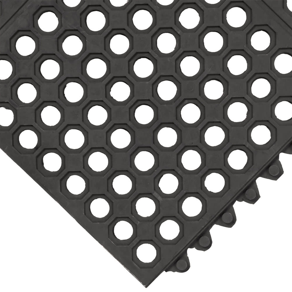 Rubber Anti-Fatigue Mats with Beveled Edges