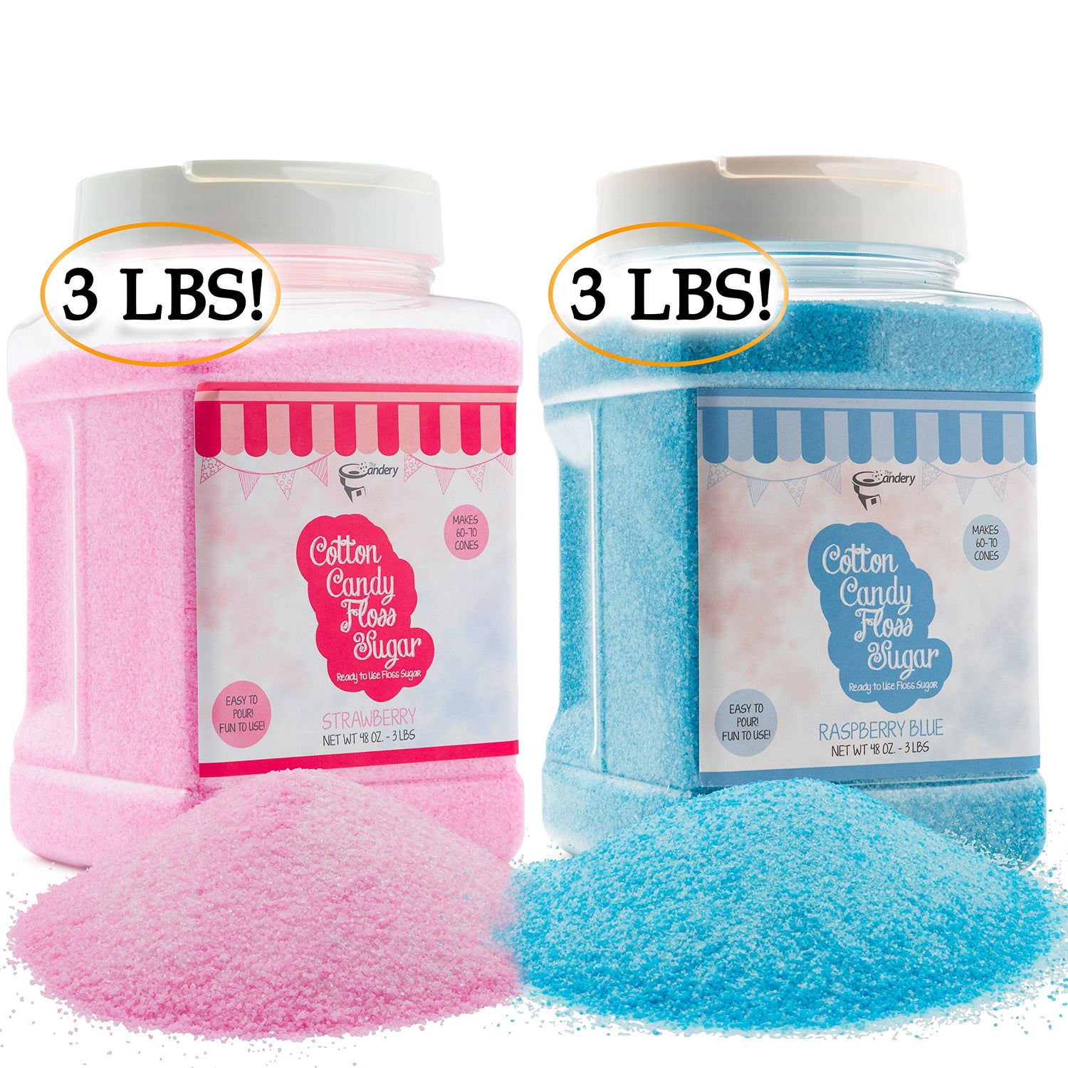 Cotton Candy Sugar / Floss Sugar