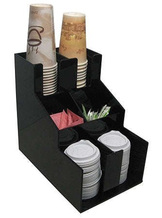 Jokapy Cup and Lid Holder Organizer, Coffee Cup Dispenser, 4
