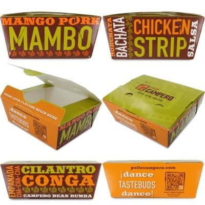 Custom Burger/Clamshell Boxes