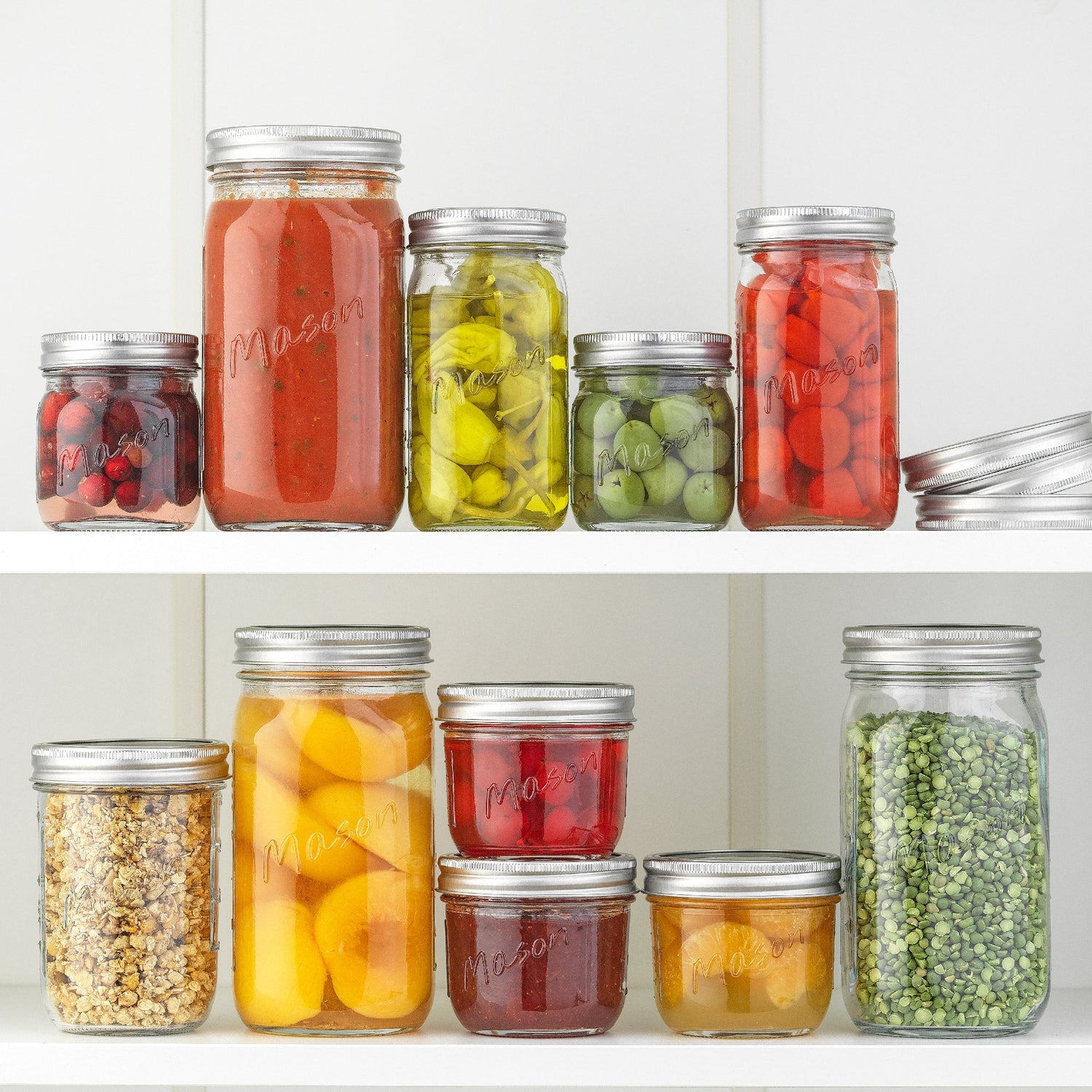 Glass Jar Food Storage Containers