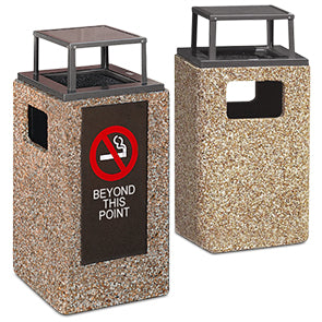 Decorative Outdoor Trashcans