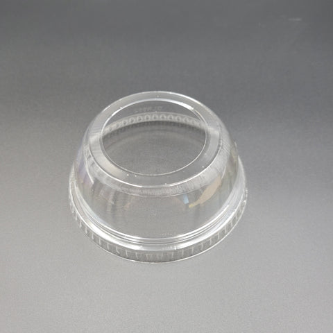 Dart Mfg. Clear Dome Lid With Big Hole For 9-12 oz. Clear Cups DLW662 - 100/Case