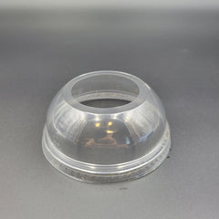 Solo Clear Dome Lid With Hole For 16-24 oz. Cup DLW626 - 100/Pack