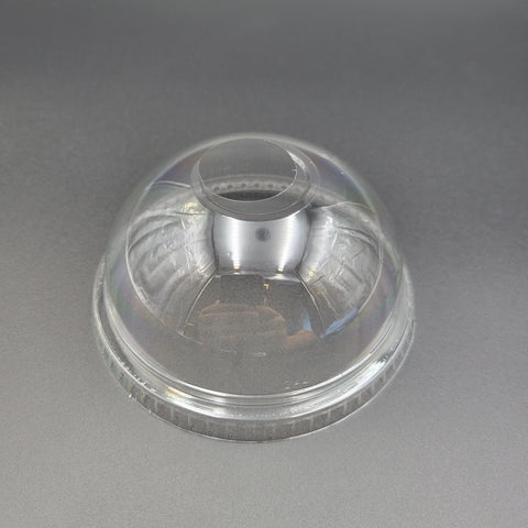 Dart Mfg. Clear Dome Lid With 1" Hole For Clear Cups DLR662 - 100/Case