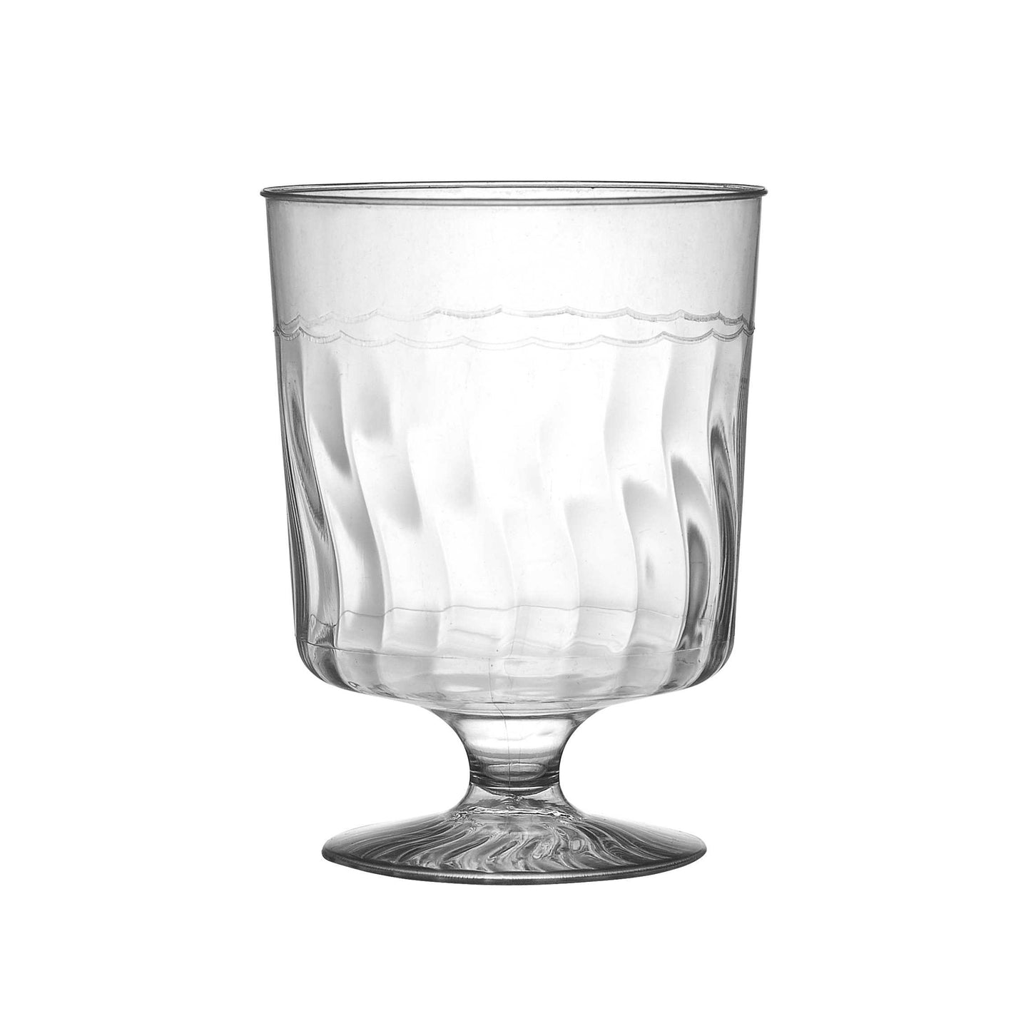 Fineline Flairware 1 Piece Wine Glass 8 oz. 2208 - 240/Case