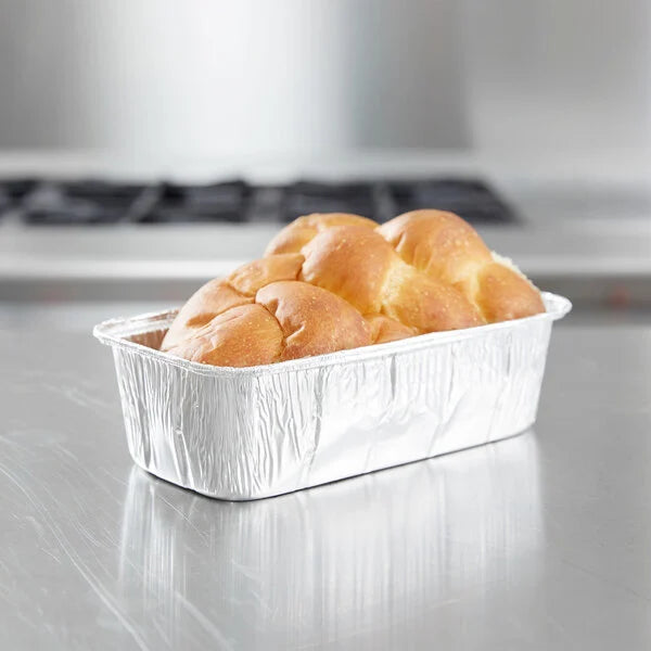 HFA Aluminum Foil Loaf Pan 2 lb. 316-30-500 - 500/Case