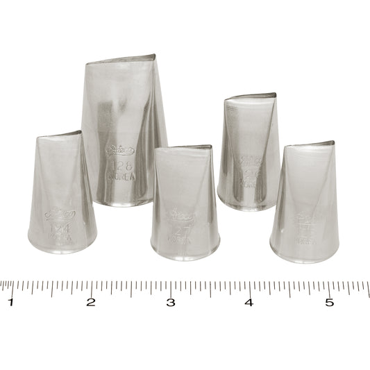 Ateco Stainless Steel Piping Tip Rose Leaf #125