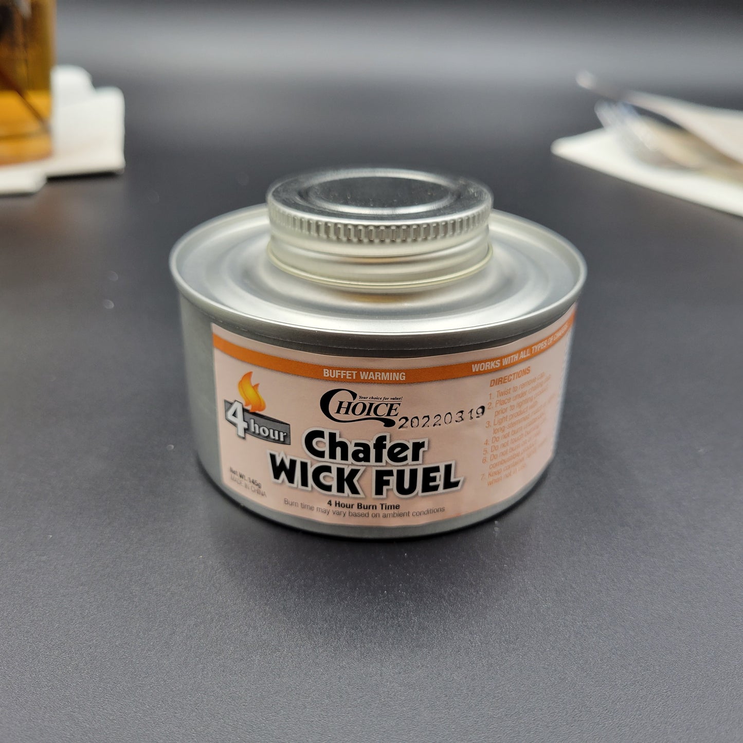 Leola Premium 4 Hour Wick Chafing Fuel