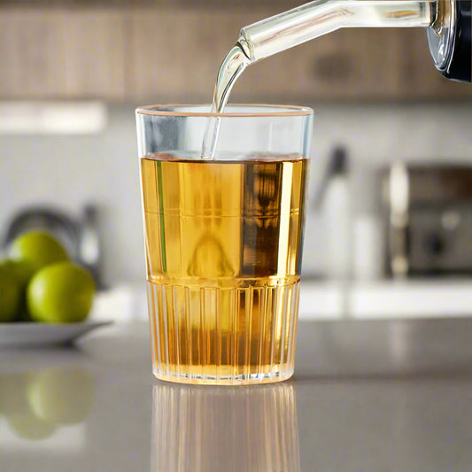 Fineline Quenchers Clear Hard Plastic Shooter Glass 1 oz. 4110-CL - 10/Pack