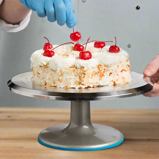Ateco Round Revolving Cake Stand Non Slip Base 12" 615