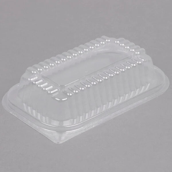 Dome Clear Lid For 1 lb. Foil Loaf Pan - 200/Case