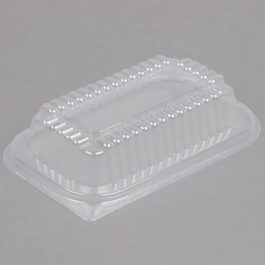 Dome Clear Lid For 1 lb. Foil Loaf Pan - 200/Case