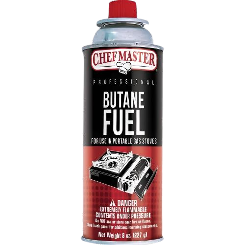 Chef-Master™ Butane Fuel 8 oz. Can - 4/Pack