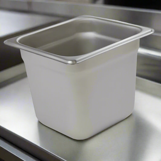 Browne Foodservice Steam Table Pan 1/6 size 4" Deep 5781604