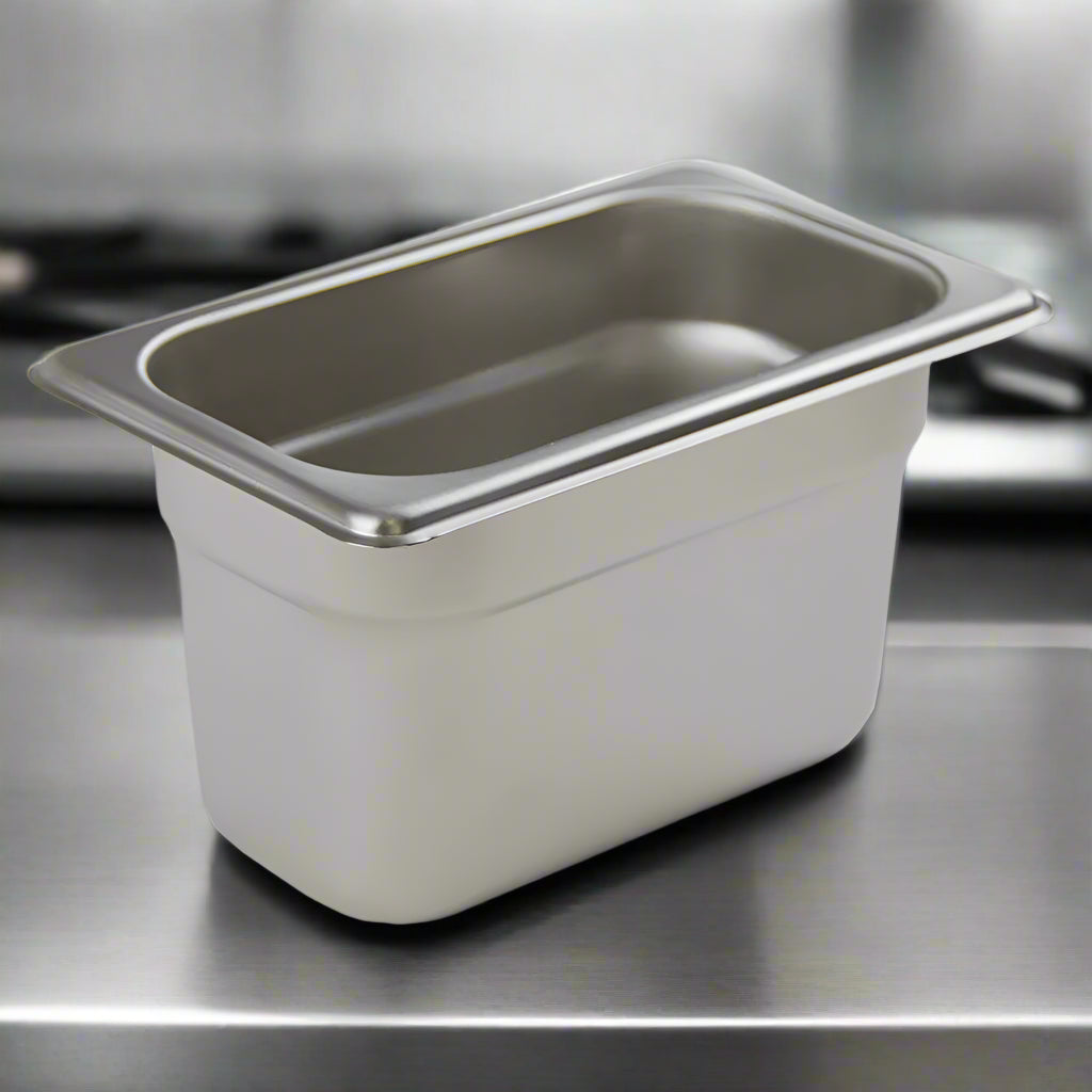 Browne Steam Table Pan 1/9 Size 4" Deep 5781904