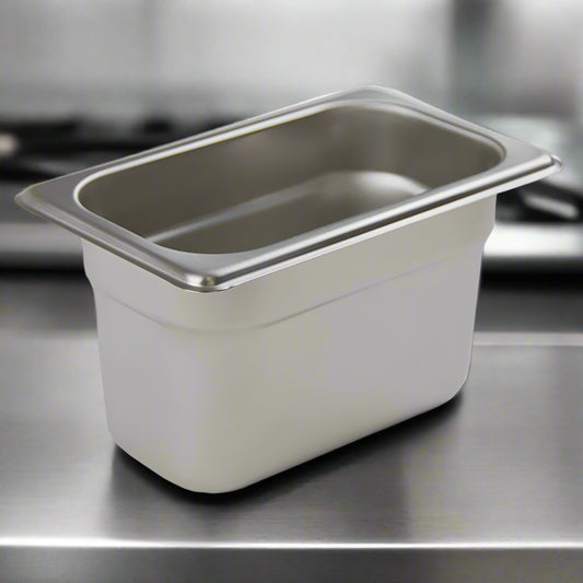 Browne Steam Table Pan 1/9 Size 4" Deep 5781904
