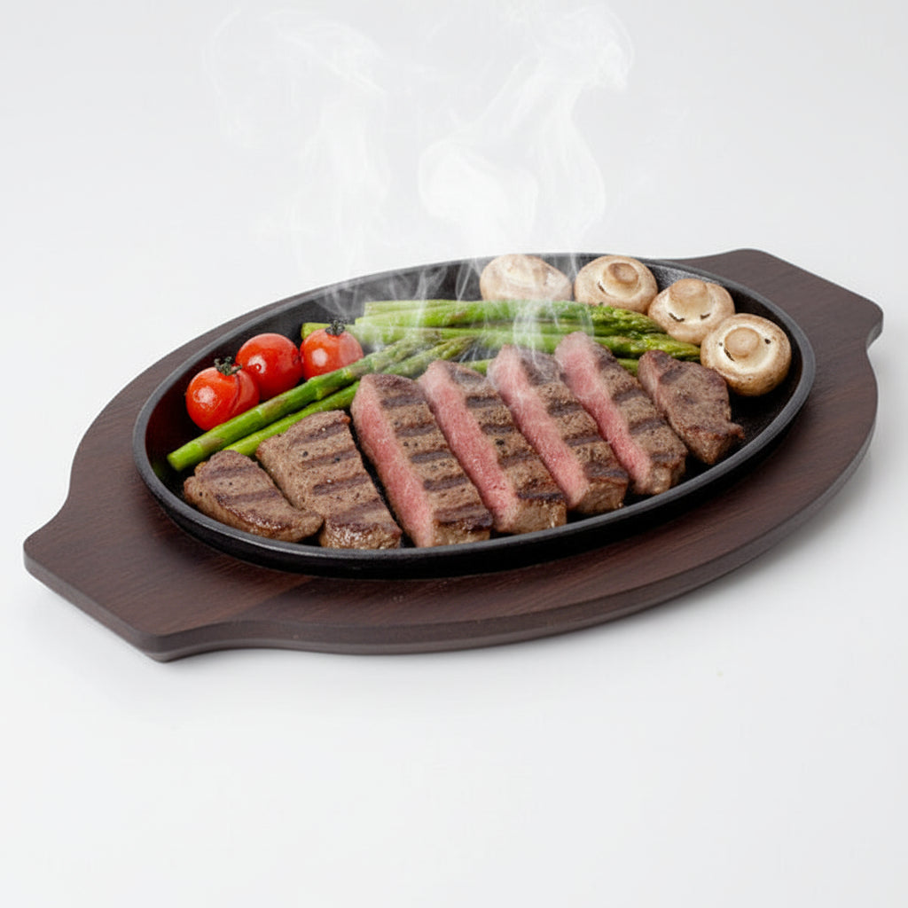 Lodge Grip Style Oval Walnut Wood Underliner 13.3" UGOH