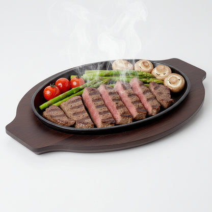 Lodge Grip Style Oval Walnut Wood Underliner 13.3" UGOH