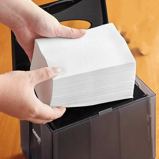ReddiNap 2-Ply Interfolded White Dispenser Napkin 6-1/2" x 8-1/4" 45948 - 6000/Case
