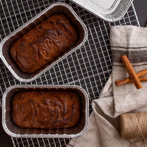 Aluminum Foil Oblong Loaf Pan 1 lb.