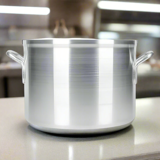Vollrath Classic Select Heavy Duty Aluminum Natural Finish Sauce Pot 26 Qt. 67426