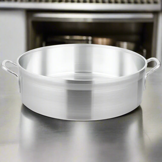 Vollrath Aluminum Natural Finish Brazier 24 Qt. 68224