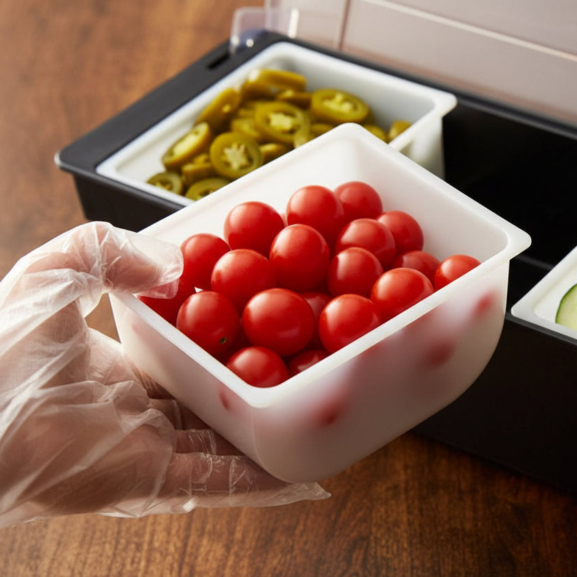 Tablecraft Products Condiment Holder Insert 1.5 Pint 106