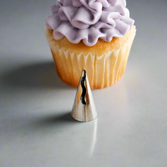 Ateco Stainless Steel Piping Tip Ruffle #030