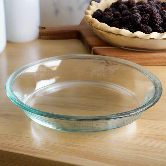 Anchor Hocking Glass Pie Dish 9" 82638AHG17